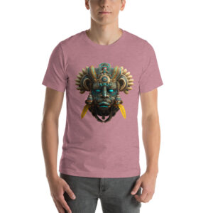 Unisex Staple T-Shirt Heather Orchid Front